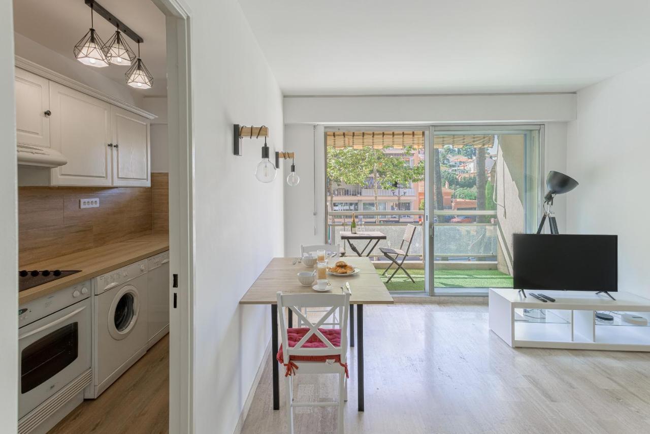 Cosy Studio - Centre Cannes - Terrasse - Clim - Wifi Kültér fotó